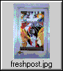 Photograph of full-sized 'Freshmen' poster! Wai!